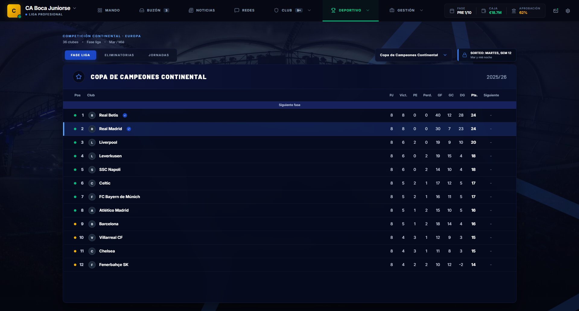 Ultimate Club Manager 27 early screenshot 5