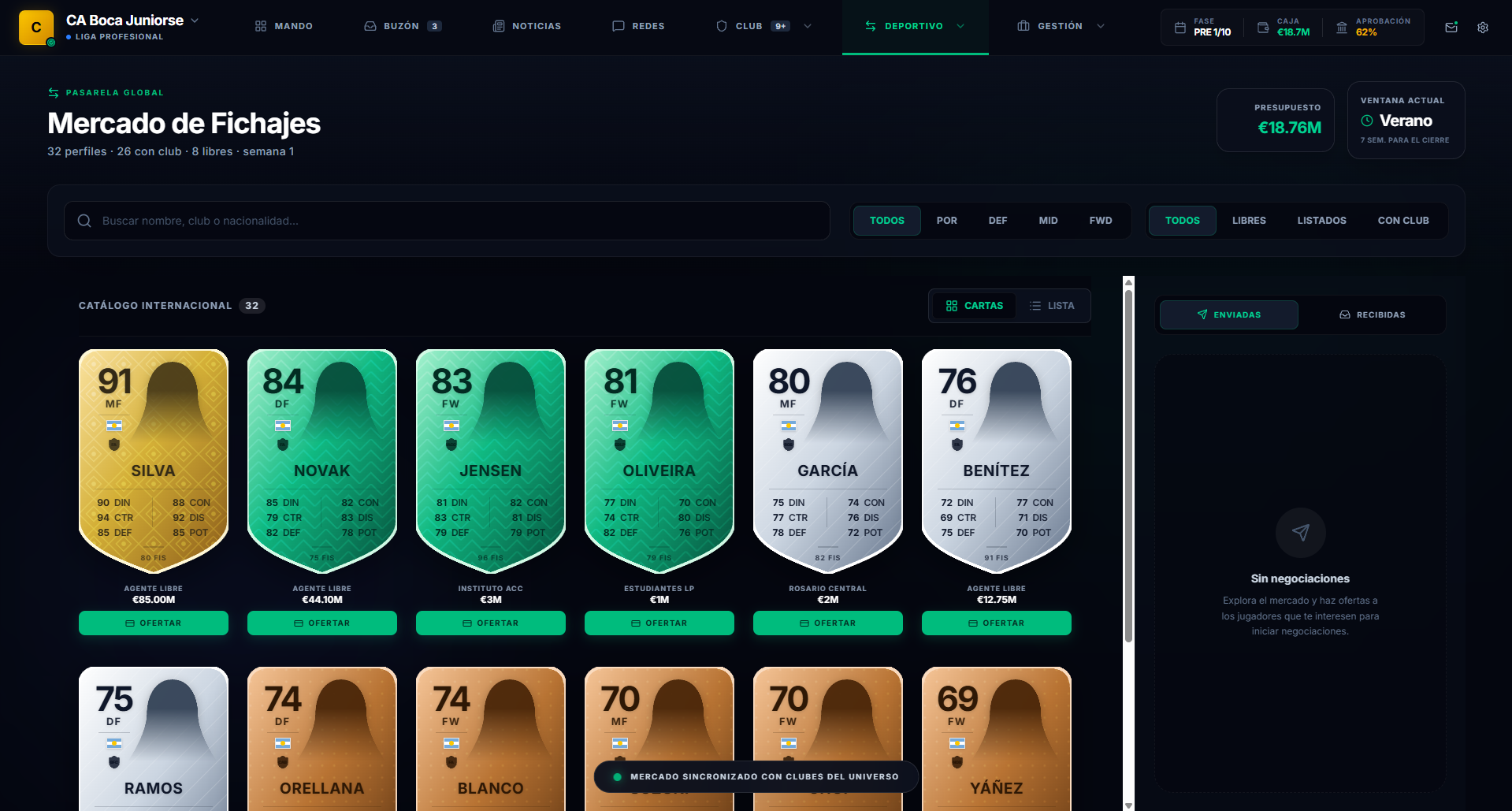 Ultimate Club Manager 27 early screenshot 6
